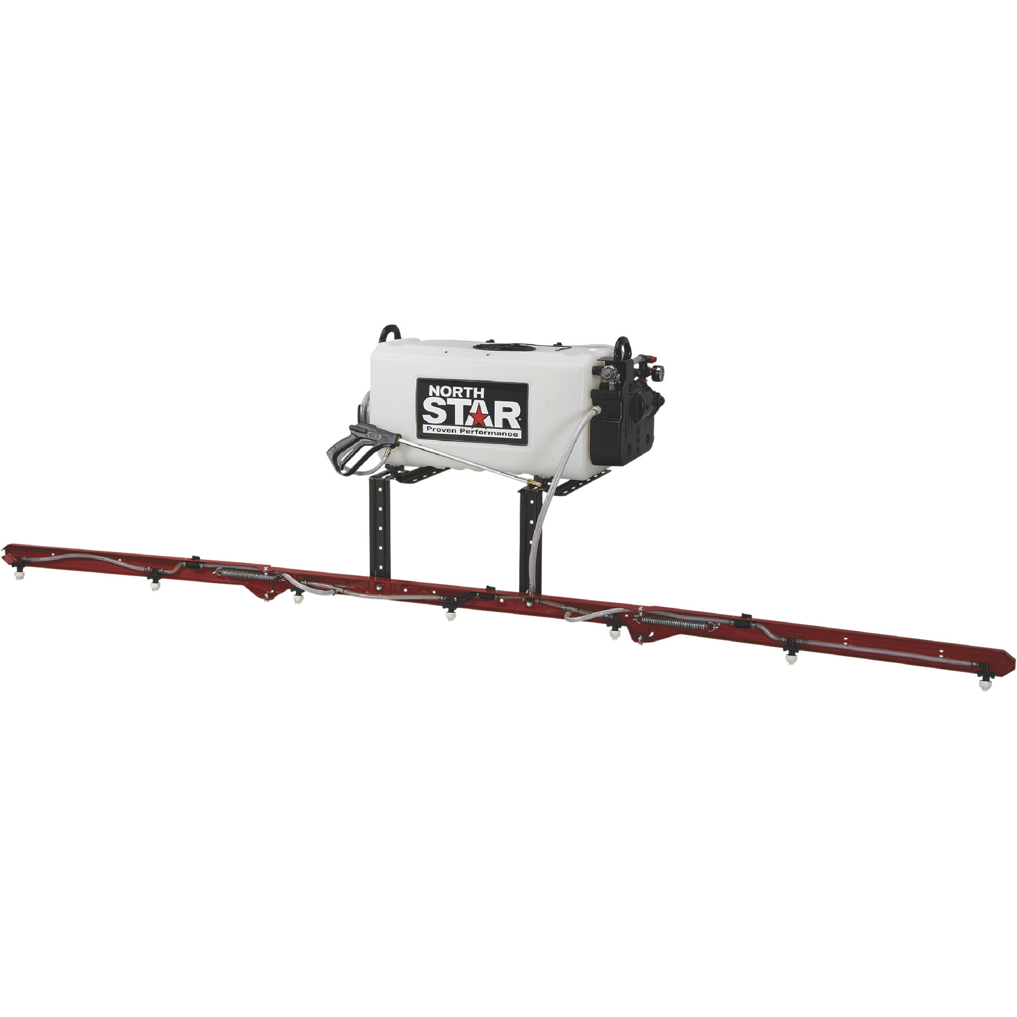 NorthStar High Flow ATV Broadcast and Spot Sprayer with Deluxe 7-Nozzle Boom, 26-Gallon Capacity, 5.5 GPM, 12 Volts